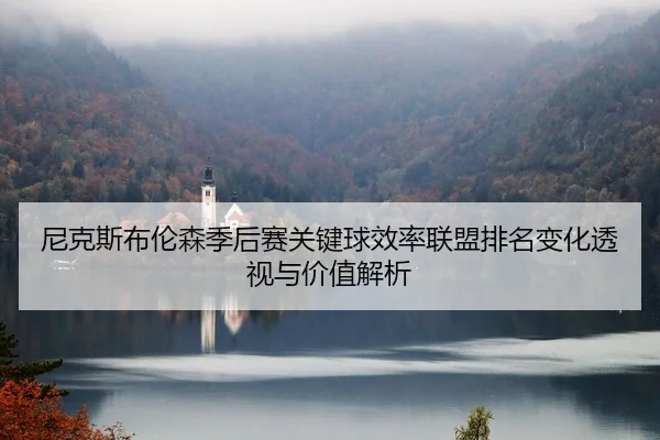 尼克斯布伦森季后赛关键球效率联盟排名变化透视与价值解析